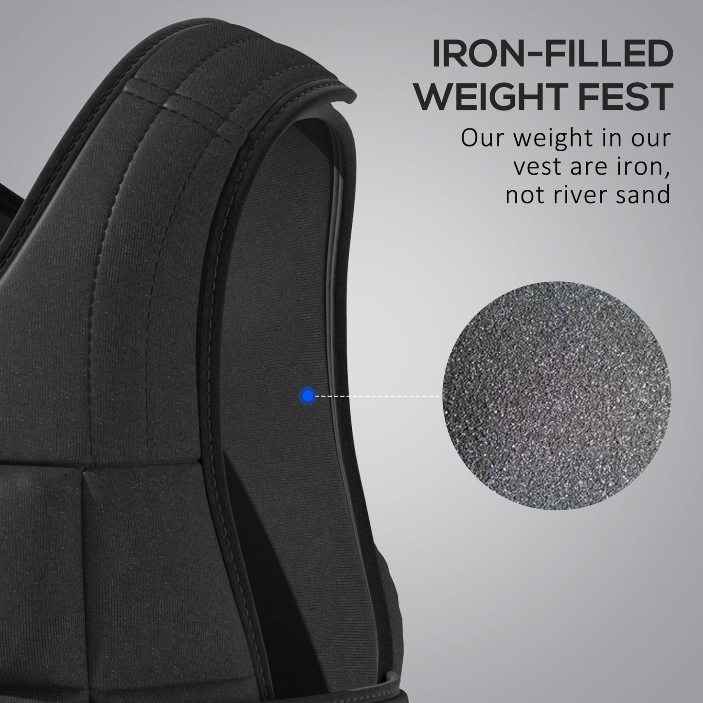 Adjustable Weight Training Vest - 10KG/15KG/20KG