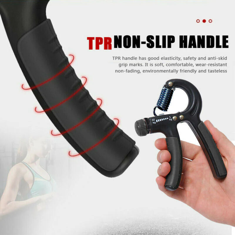 Adjustable Resistance Forearm Training Exerciser Set