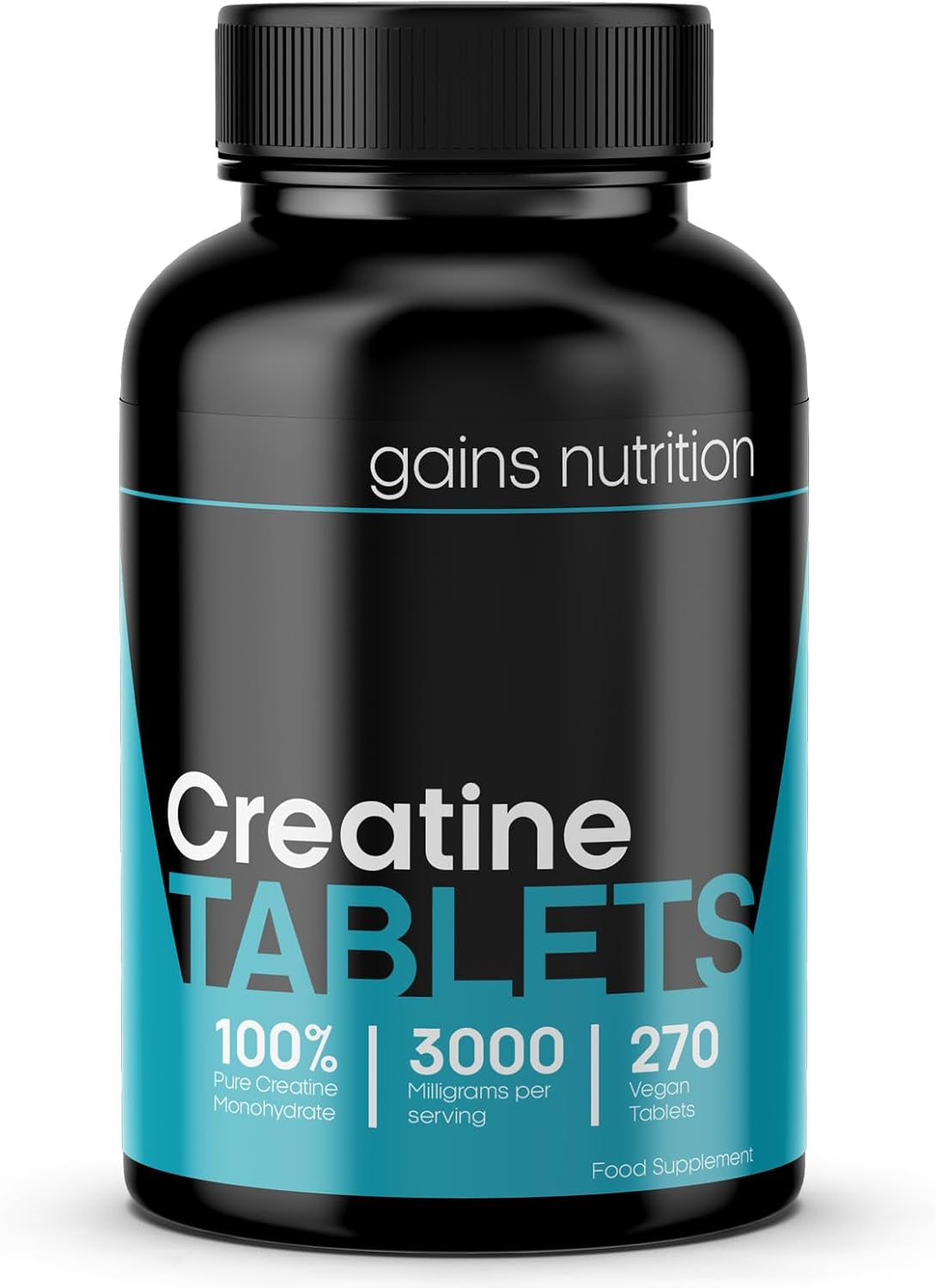 GN Creatine Tablets | 240 Creatine Monohydrate Tablets for Men & Women | High Strength 3000Mg Creatine-Monohydrate per Serving | Non-Gmo & Gluten Free