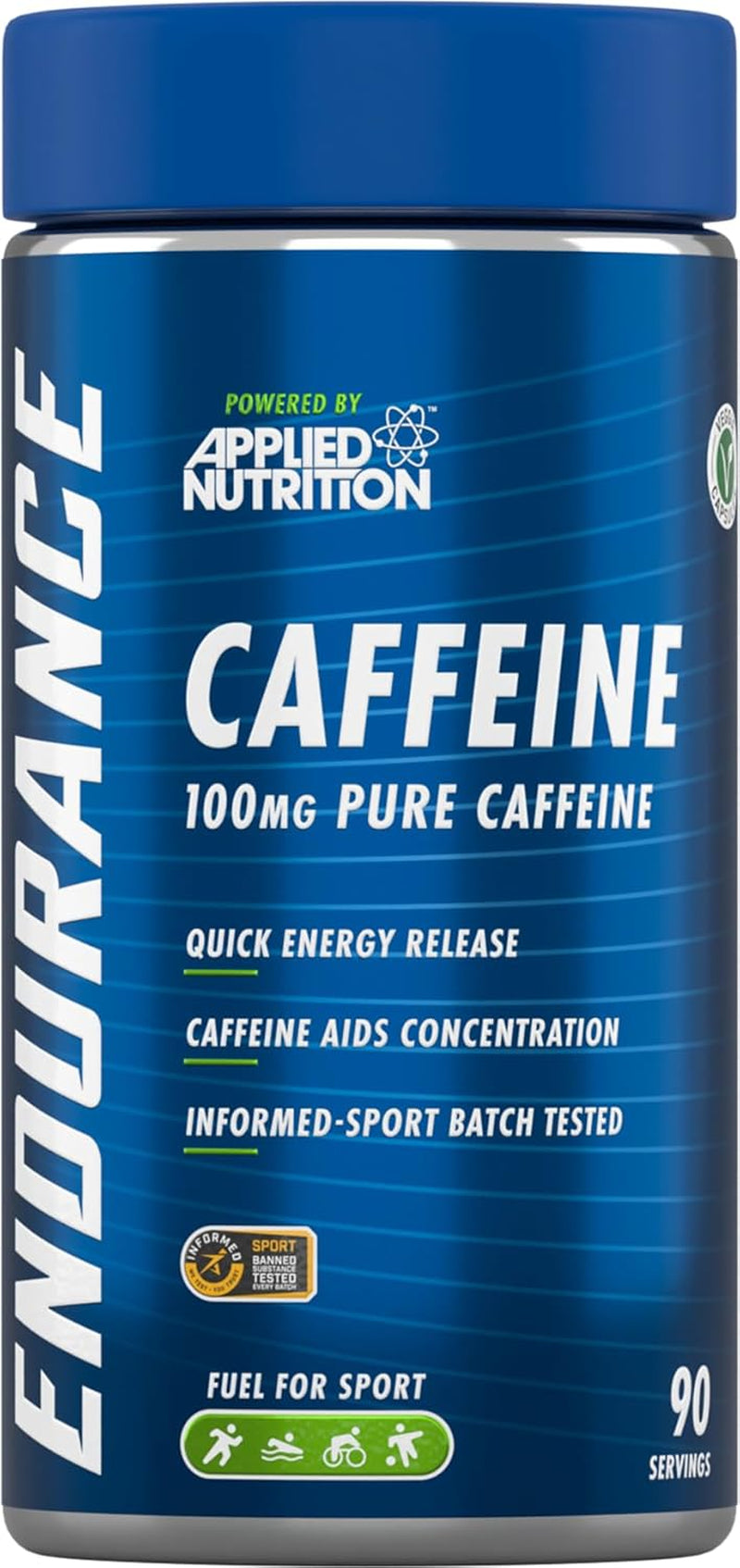 Applied Nutrition 100MG Caffeine Capsules (90 Capsules)