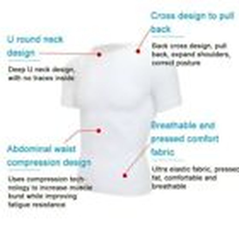 MENS SLIMMING TANK TOP BODY SHAPER COMPRESSION T-SHIRTS MEN SLIM UNDERSHIRTS UK