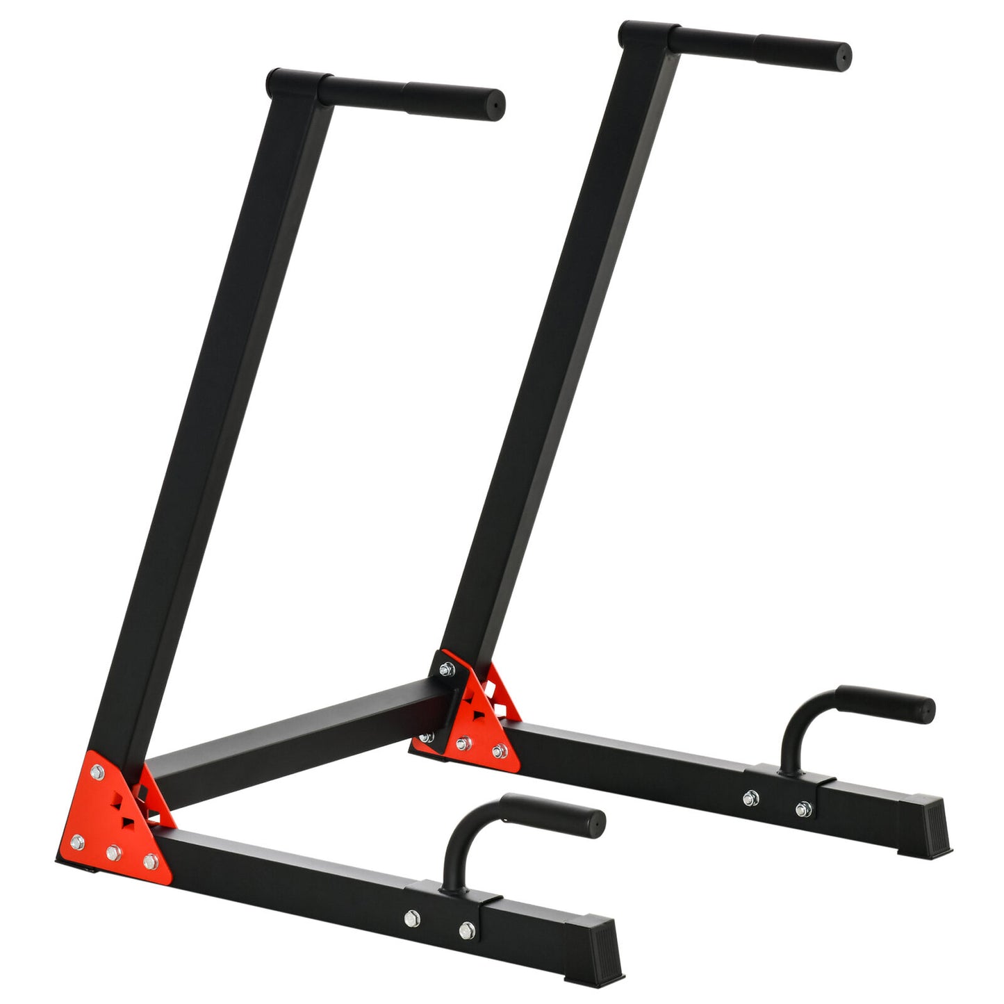 Upper Body Dip Stand Station Workout Equipment for Pull Ups, Push Ups, Dips