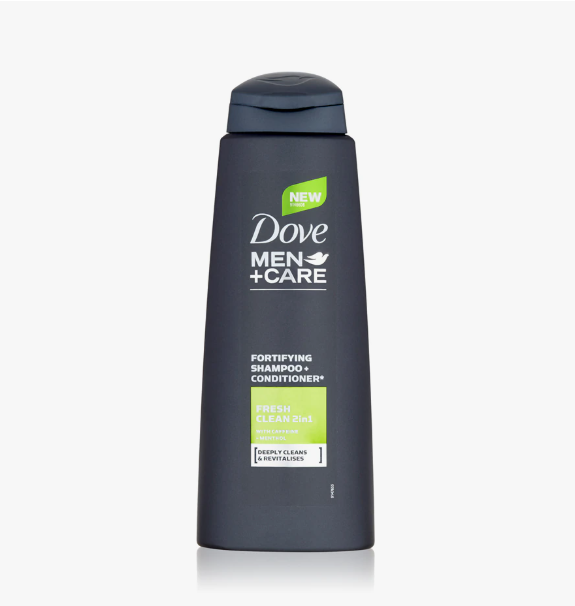 Dove Men+Care Fresh Clean 2-in-1 Shampoo and Conditioner for Men 400ML