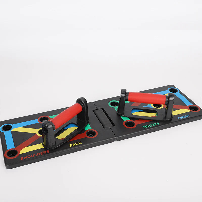 Nine-Function Push-Up Board Bracket for Indoor Gymmer