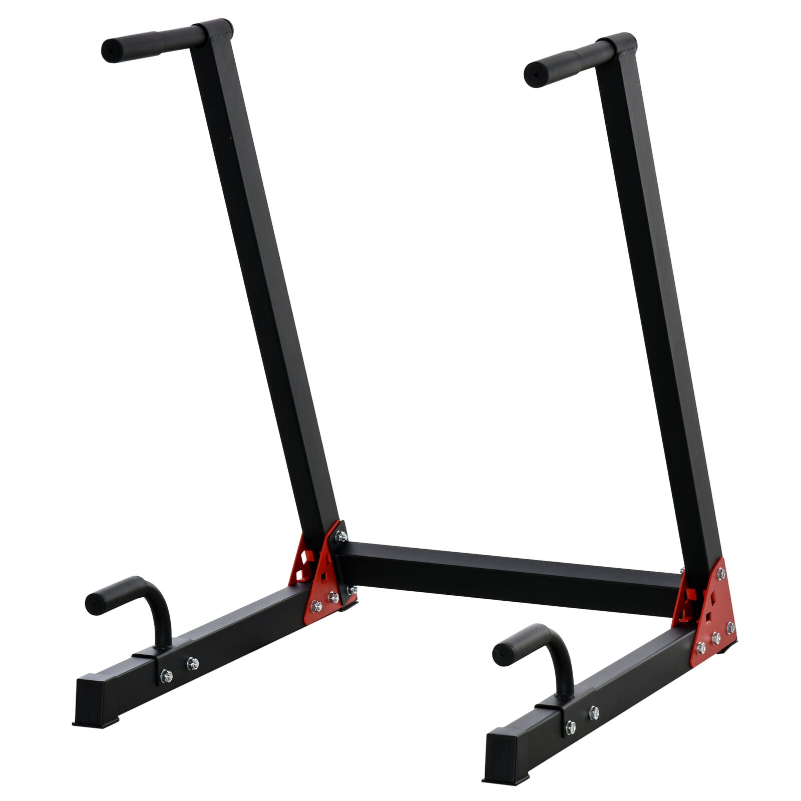 Upper Body Dip Stand Station Workout Equipment for Pull Ups, Push Ups, Dips