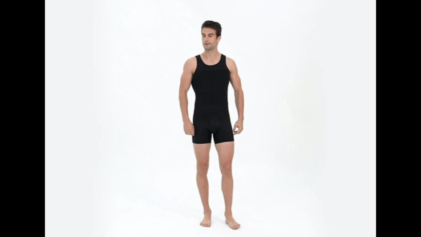 MENS SLIMMING TANK TOP BODY SHAPER COMPRESSION T-SHIRTS MEN SLIM UNDERSHIRTS UK